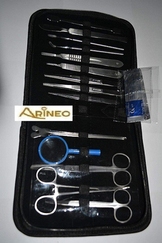 ARINEO Advanced Dissection Kit - Premium Quality Stainless Steel Utility Forceps