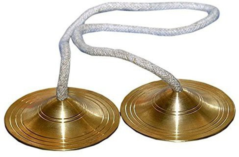 BestBrother Manjeera Traditional Instrument Indian Music : 3 Inches Kartal Instrument