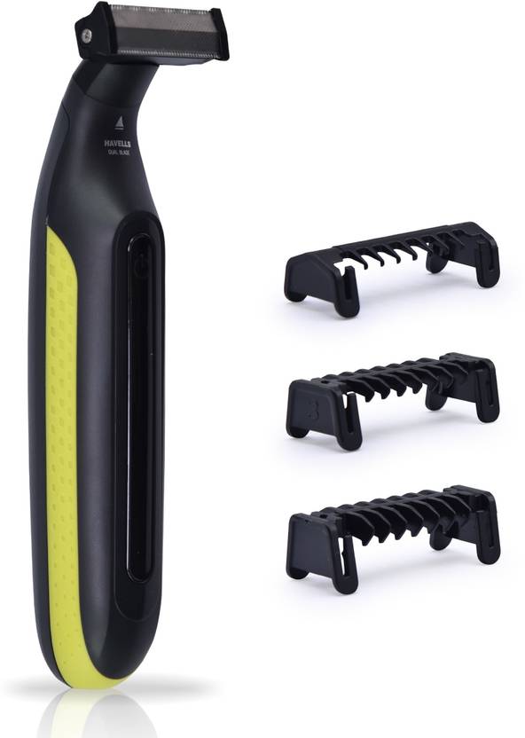 HAVELLS ST 7000 Rechargeable DualBlade Shaver + Trimmer (Yellow