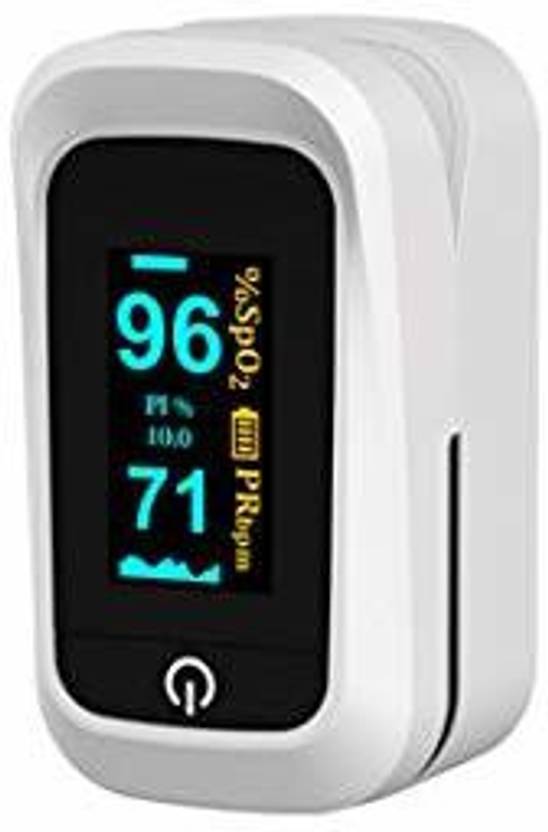 SW LIFECARE Pulse oximeter for oxygen check with beep sound, alarm and