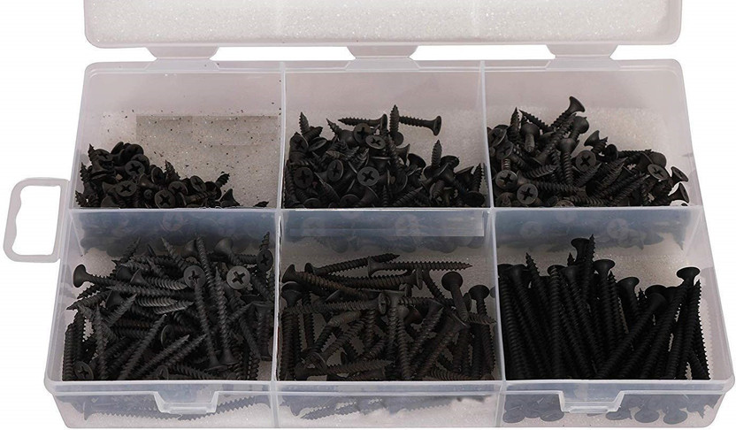 GSK Cut Carbon Steel Flat Head Drywall Screw(3.5 mm Pack of 450)