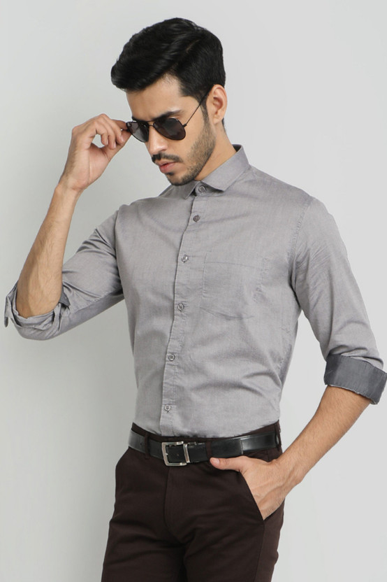 Silver grey colour shirt clearance