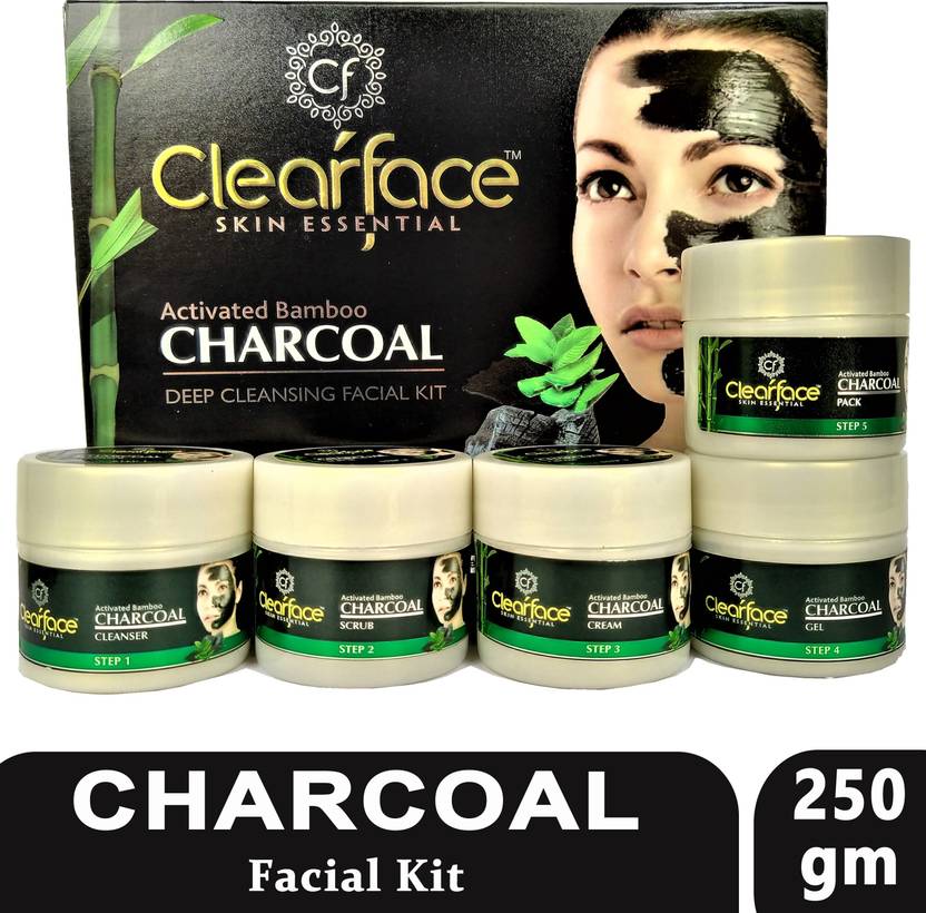 CLEARFACE FAIRNESS EXPERT Activated Bamboo Charcoal Deep Cleansing