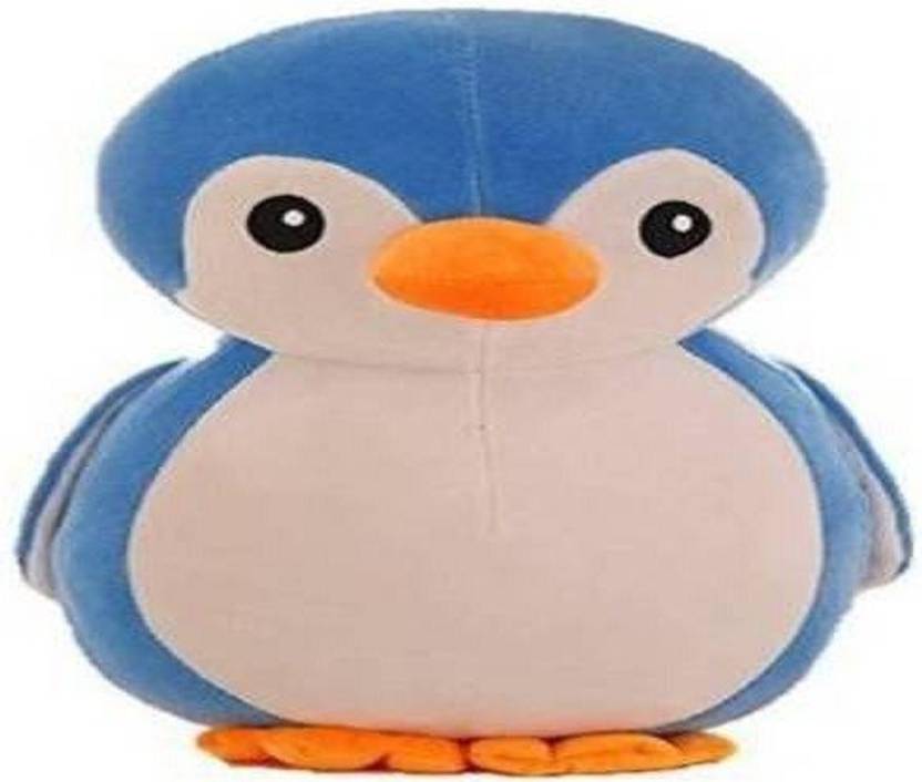 emutz CUTE PENGUIN SOFT TOY GIFT SET - 26 cm (Blue, White) - 48 inch