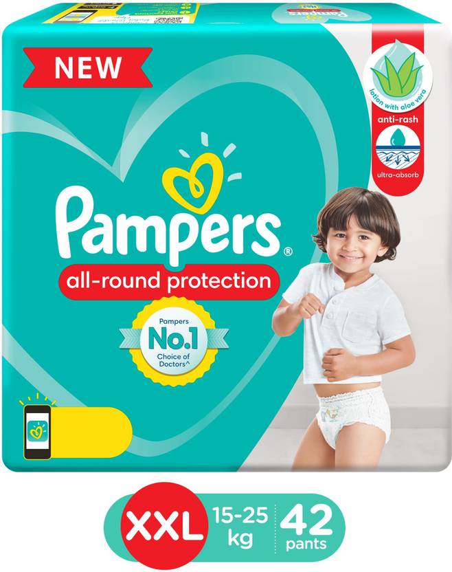 Pampers Diaper Pants with Aloe Vera Lotion XXL Buy 42 Pampers Pant