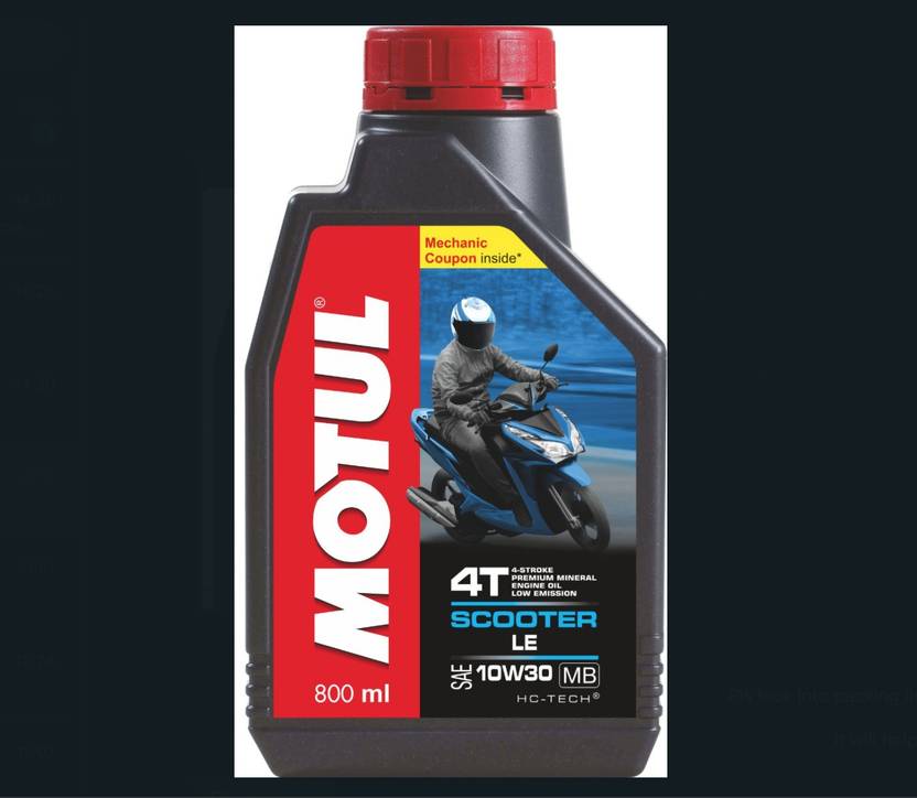 MOTUL Scooter LE 4T 10W30 FullSynthetic Engine Oil Price in India Buy MOTUL Scooter LE 4T