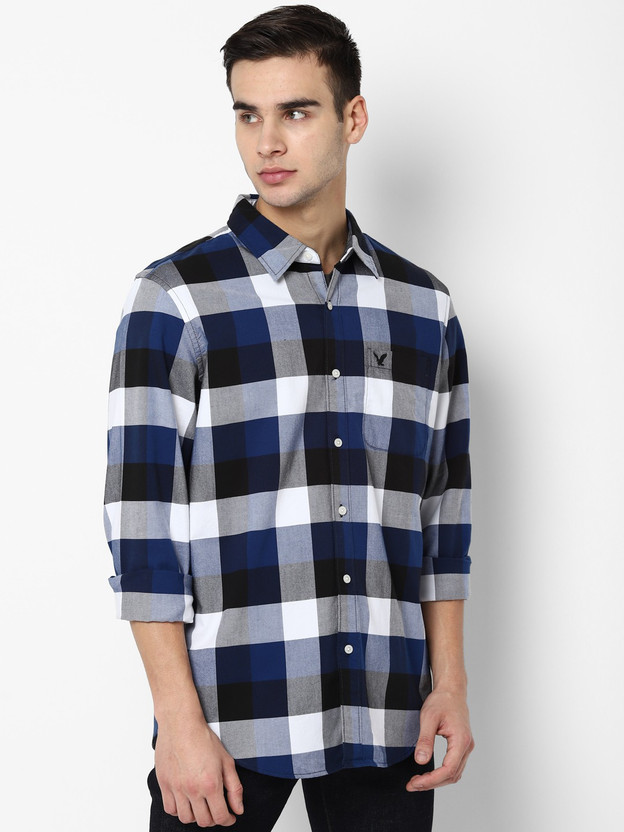 American check shirt clearance