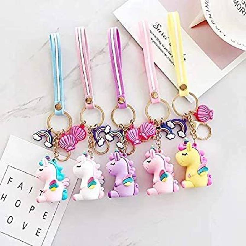 The Little Angels Cute Unicorn Charm Keychain Keychain & Bag Charm