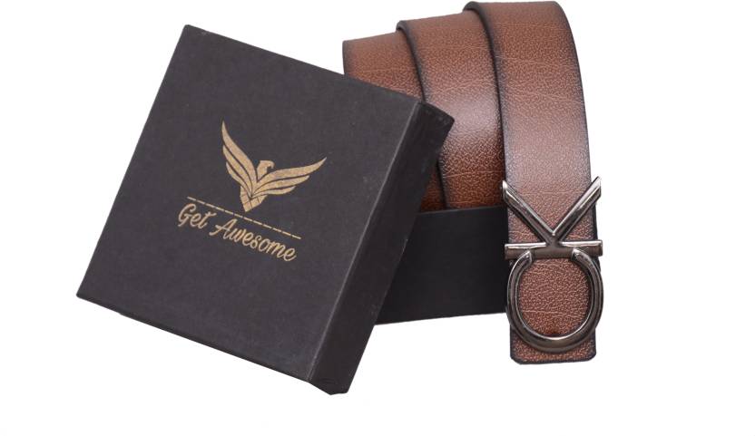 Get awesome Men Formal, Evening, Casual, Party Brown Genuine Leather Belt  Brown - Price in India  Flipkart.com