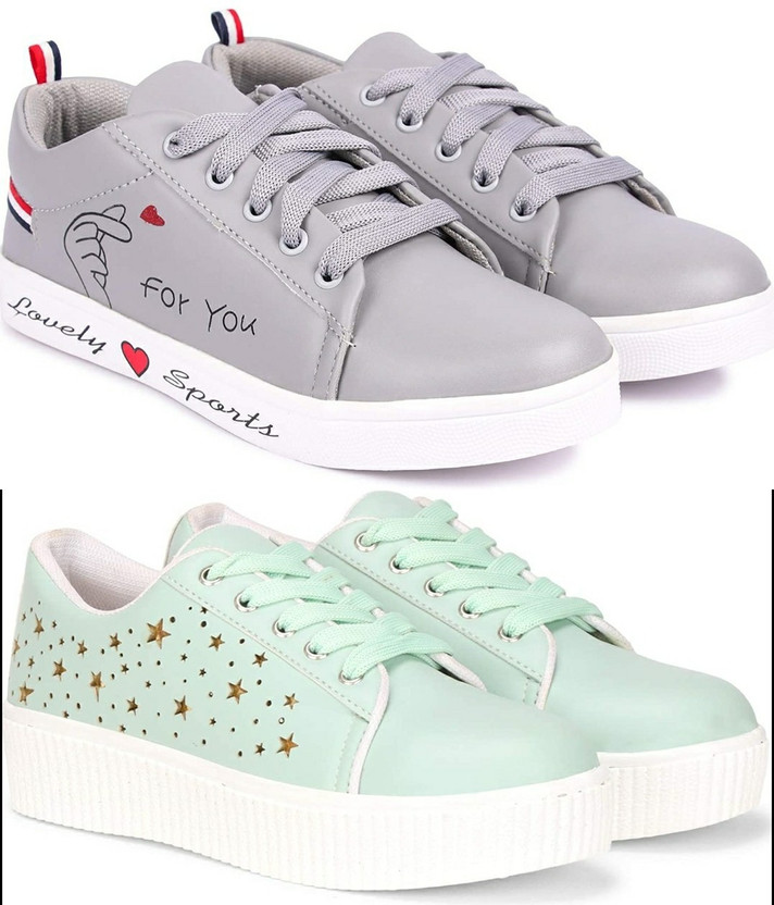 Sneakers for girls combo clearance