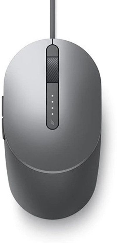 DELL MS3220 Wired Ambidextrous Laser Mouse(USB 2.0, Grey)