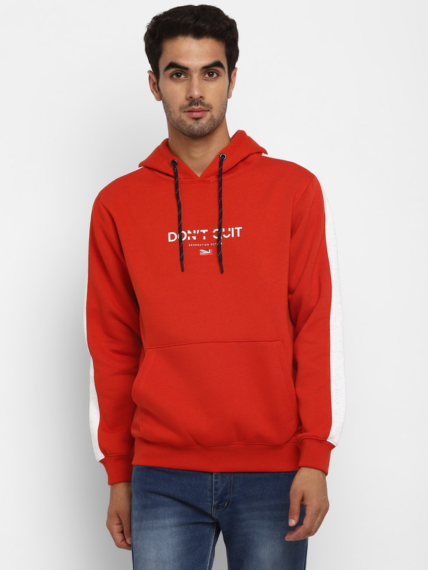 Octave Full Sleeve Solid Men Sweatshirt 