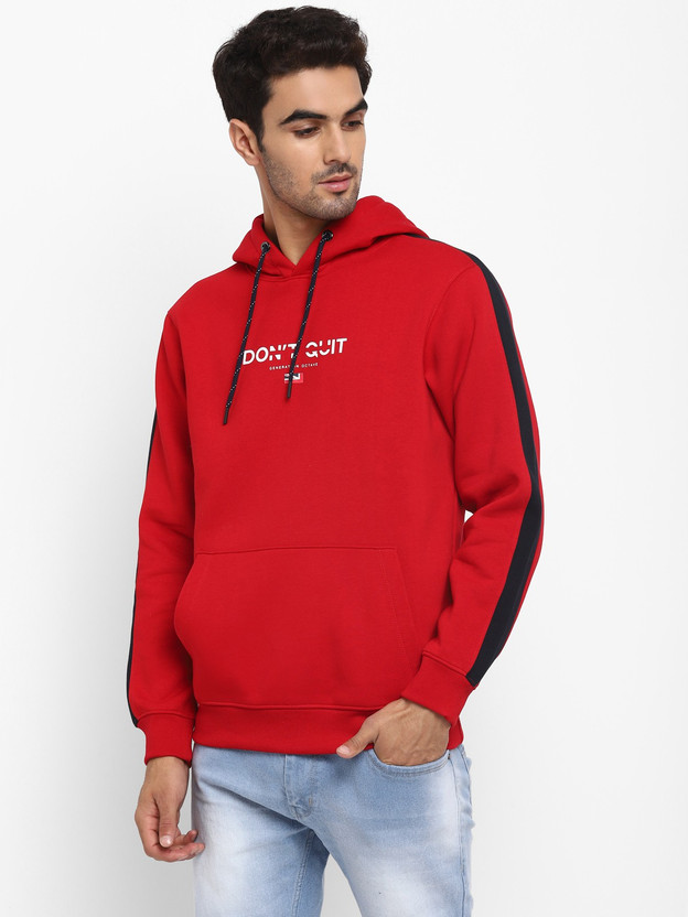 Octave Full Sleeve Solid Men Sweatshirt 
