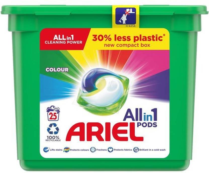 Ariel All In 1 POD 25 WashDetergent POD Tough On Stain & Dirt None