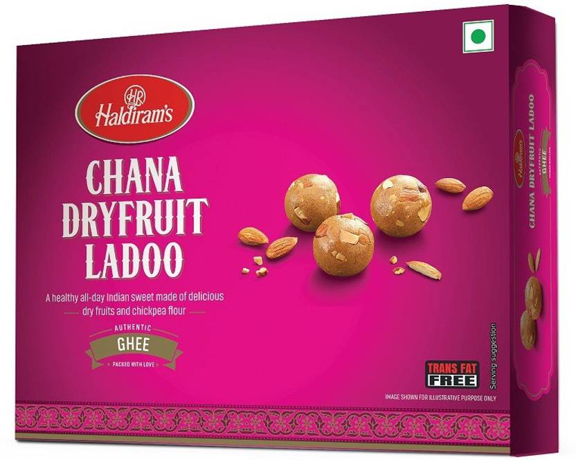 Haldiram's Chana Ladoo 400 g (Chana Dry Fruit Ladoo Box Price in India