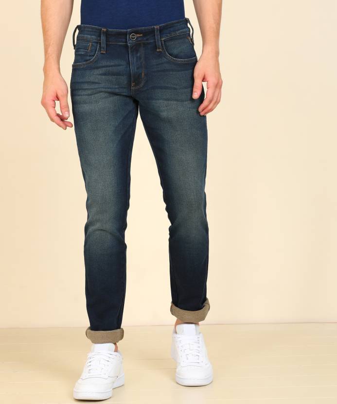Wrangler Slim Men Blue Jeans - Buy Wrangler Slim Men Blue Jeans Online at Best  Prices in India 