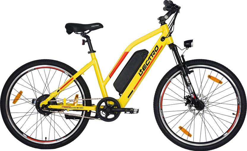 Hero Lectro Impact 26 inches Single Speed Lithiumion (Liion) Electric