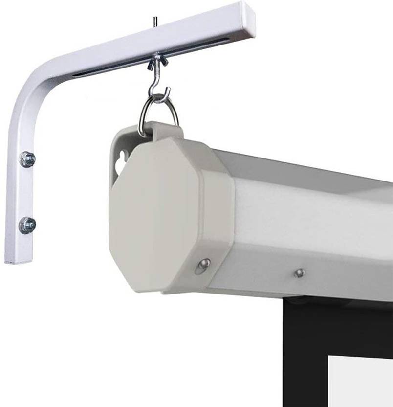 Spline Universal Adjustable Projector Screen L Shapes Wall Hanger 10