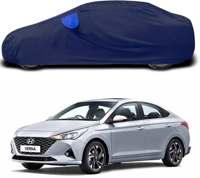 Duffel Car Cover For Hyundai Fluidic Verna (With Mirror Pockets) Price