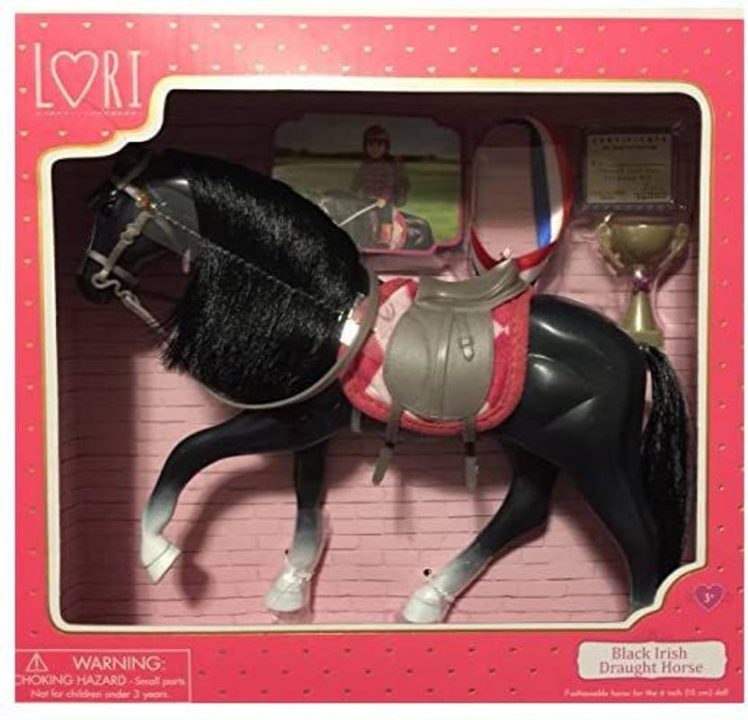 Lori Doll Horse Irish Draught Horse for 6 inch equestrian dolls Doll