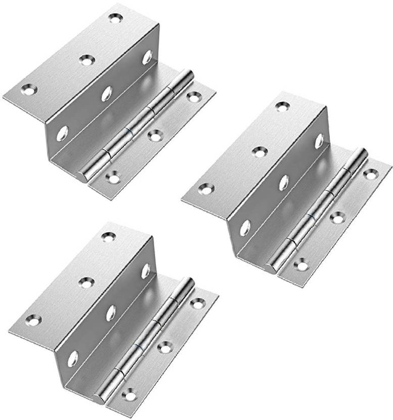 Life Vision Door L Type Hinges 3 inch x 1/2 Inch x 6mm Thickness