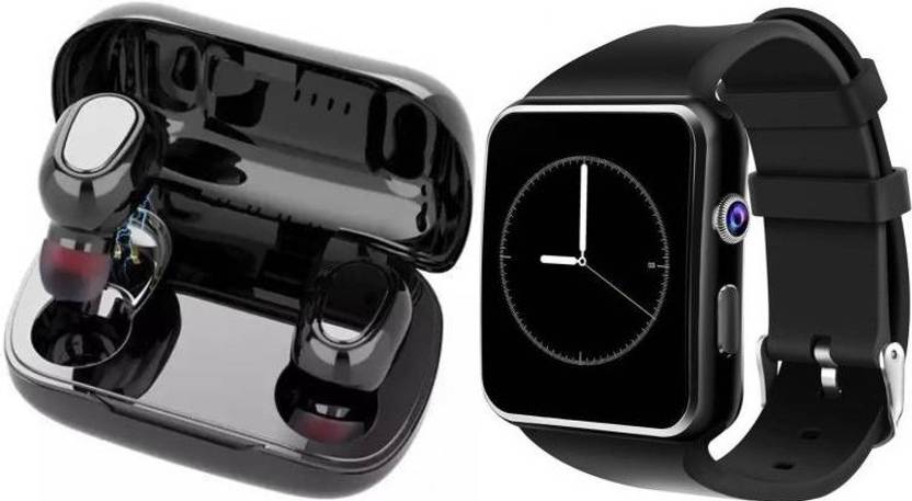 REEPUD X6 Smartwatch with TWS L21 Earbuds combo Smartwatch Price in India - Buy REEPUD X6