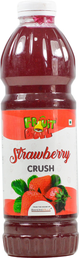 fruit bell Fruit Crush - (Strawberry)(1000 ml)