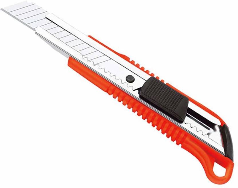 DeoDap Industrial Knife Cutter Plastic Grip Handheld
