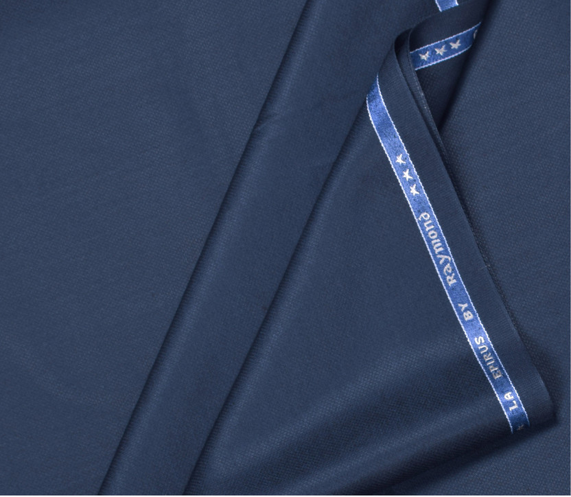 Raymond Viscose Rayon Solid Trouser 