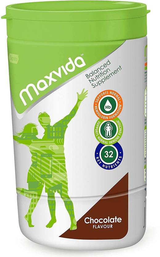 MAX VIDA BALANCED NUTRITION SUPPLEMENT 200GM CHOCOLATE FLAVOUR EAA