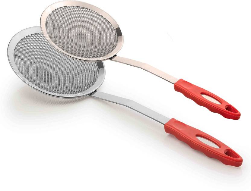 Elephant Kichenware SS Jara Frying Strainer, Mesh Skimmer, Professional