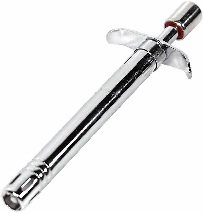 BlackFumes Stainless Steel Rustproof Heavy Duty Gas Lighter for LPG