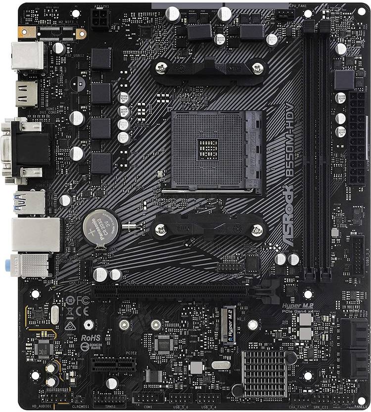 ASRock B550M HDV Motherboard - ASRock : Flipkart.com