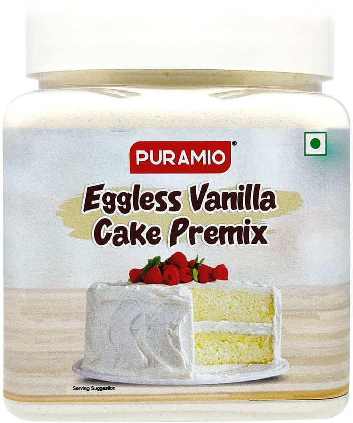 PURAMIO Eggless Vanilla Cake Premix 350 g