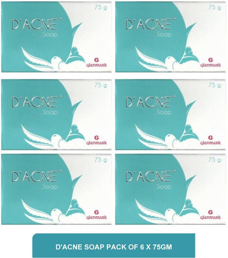 Glenmark D'acne Soap Best soap for back acne, pimples & dark spots