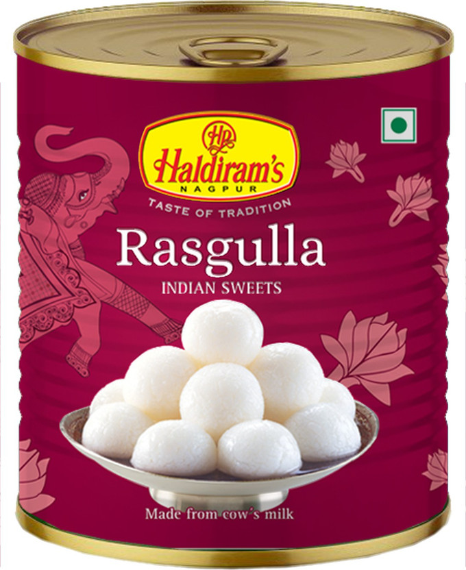 Haldiram's Rasgulla Tin(1 kg)