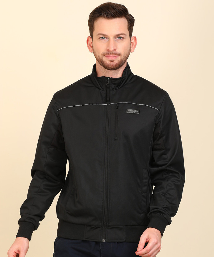 Wrangler Full Sleeve Solid Men Jacket 