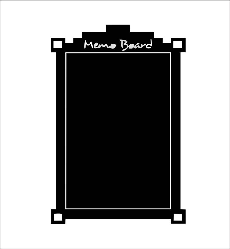 Sticker Hub 77 cm Chalkboard Sticker Removable Blackboard Dust Free