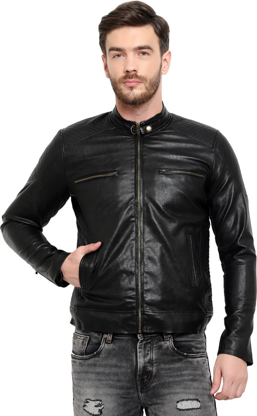 Full Sleeve Solid Men Jacket 