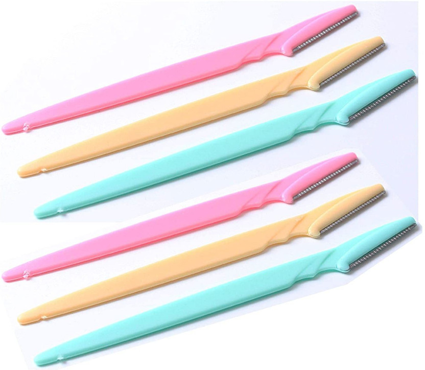 JOTKAPARKASH JOTKAPARKASH Eyebrow Painless Facial Hair Remover Razor, Men & Women(Pack of 6) - Flipkart Deal