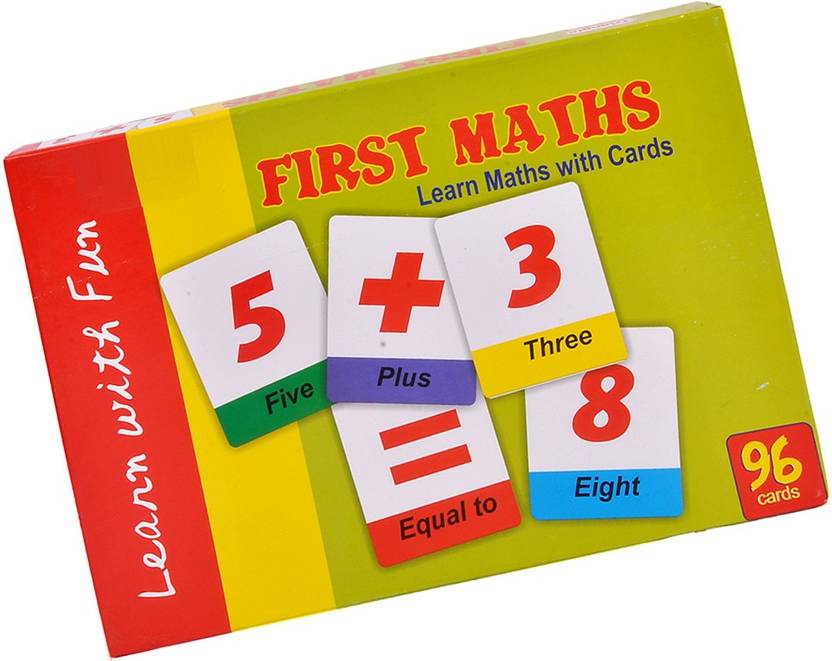 SALEOFF Stunning Educational MY FIRST MATHS Learn Maths With Cards