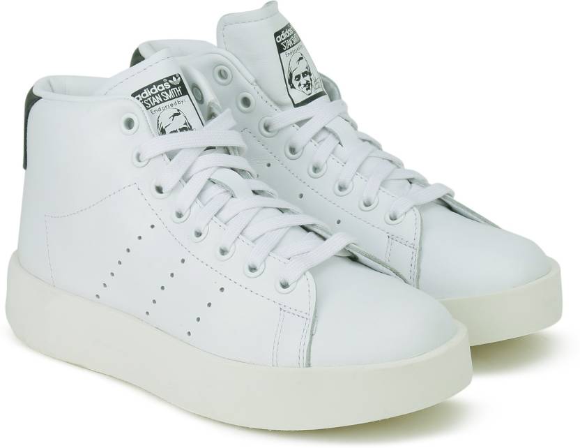 ADIDAS ORIGINALS STAN SMITH BOLD MID W For Women Buy FTWWHT/FTWWHT/CONAVY Color ADIDAS ORIGINALS STAN SMITH BOLD MID Sneakers For Women Online at Best Price - Shop Online for