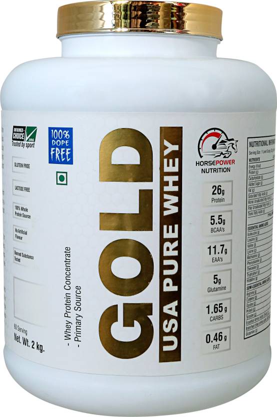 HORSE POWER NUTRITION HPN INDIA GOLD WHEY PROTEIN CONCENTRATE Whey