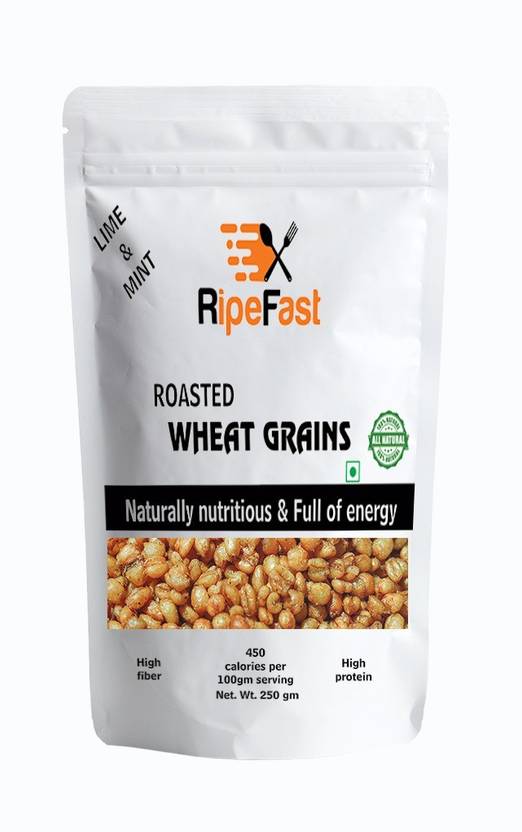 RIPEFAST Best Quality Roasted Wheat Nuts Lime And Masala Price in India