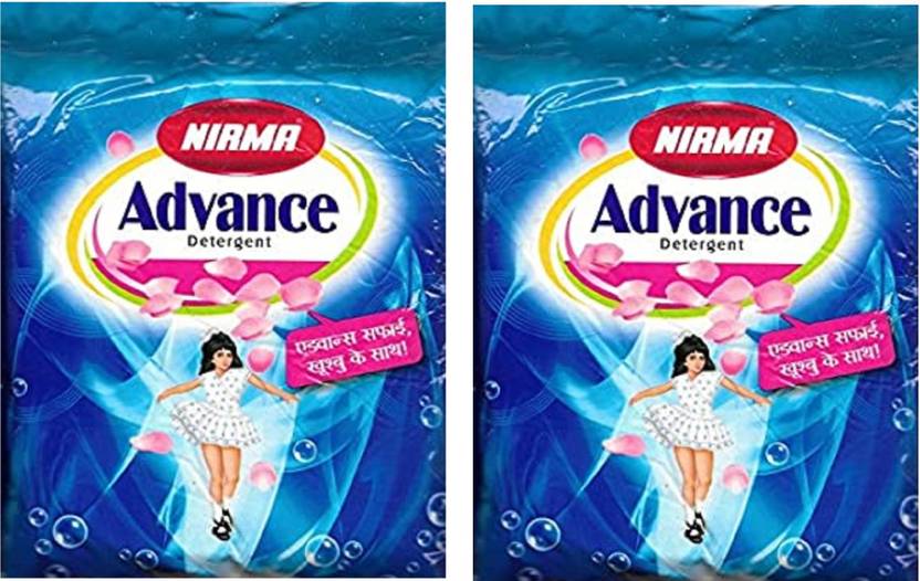 Nirma Advance Washing Powder 1kg (Pack of 2) Detergent Powder 2 kg