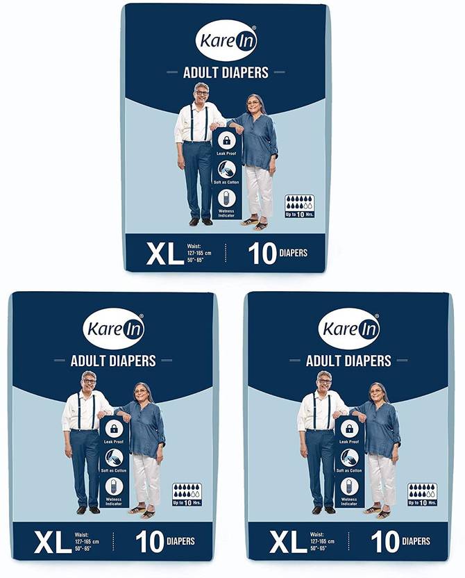 KareIn KARE DIAPER XL Adult Diapers XL Buy 30 KareIn Adult Diapers