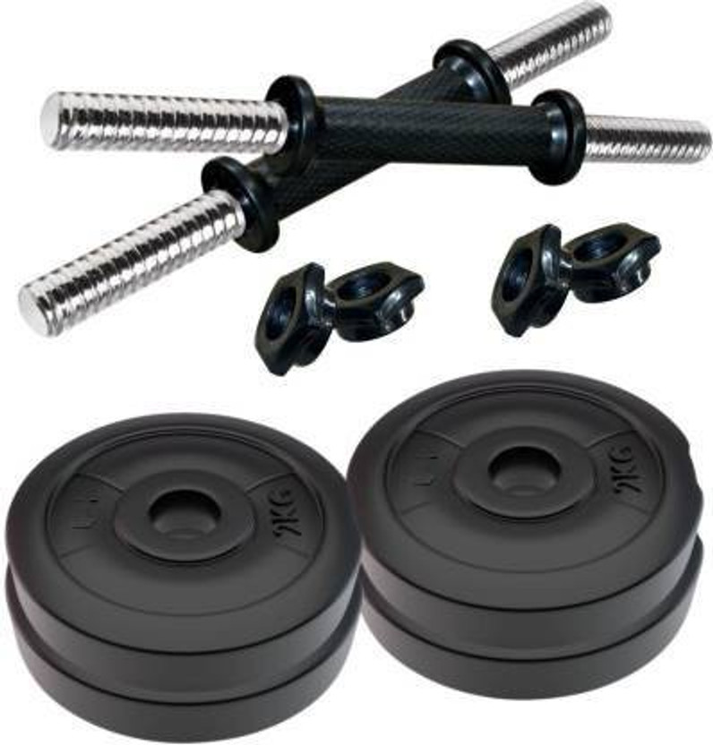 Adrenex 8kg PVC Home Gym Combo, Adjustable Dumbbell (8 kg) Adjustable Dumbbell(8 kg)