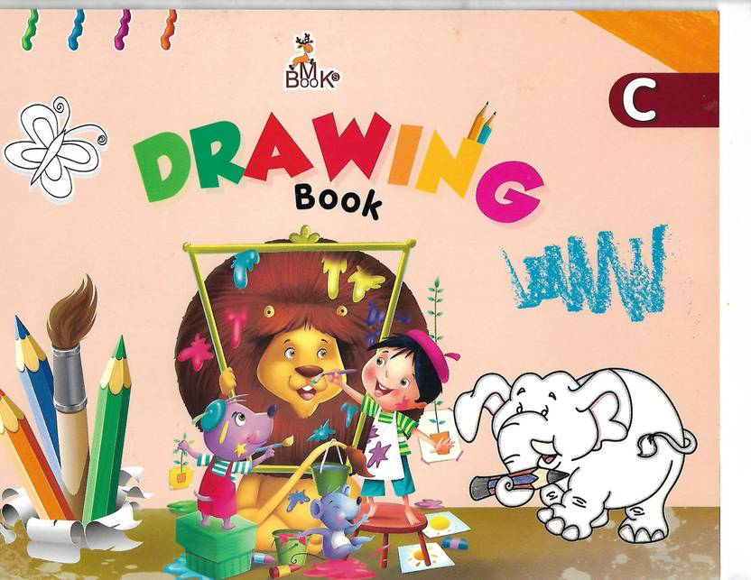 Drawing Book C Art And Craft Book For UKG Kids Age Group 4 To 7 Buy