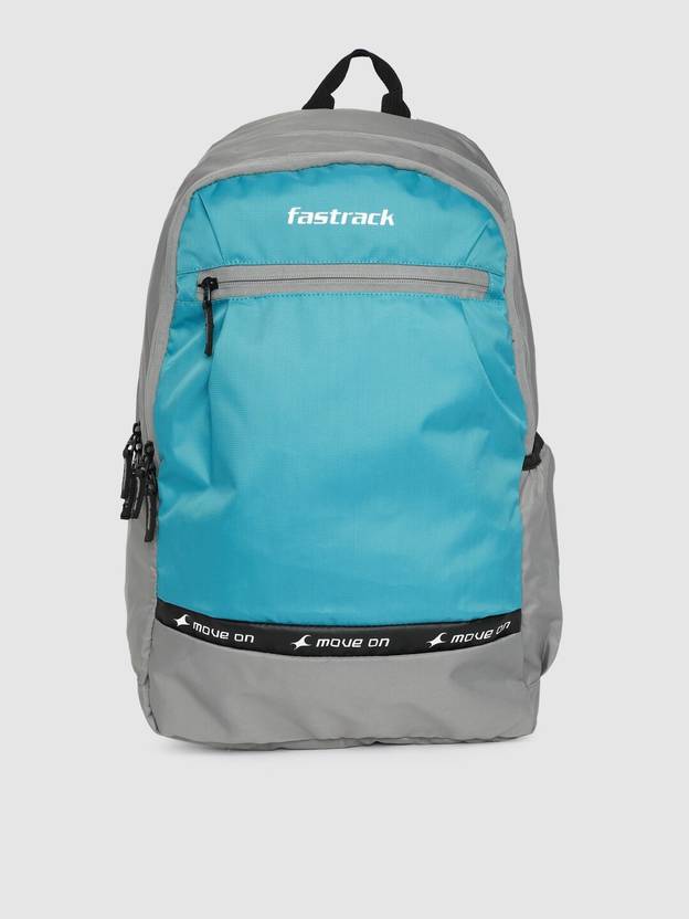 Fastrack Unisex Colourblocked Backpack 30 L Laptop Backpack Grey