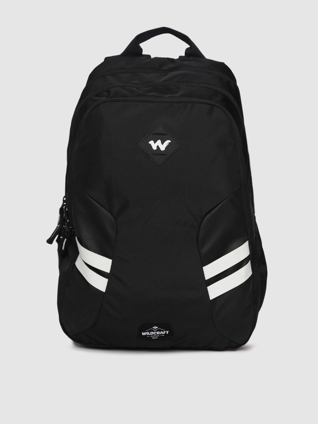 Wildcraft unisex black solid backpack clearance